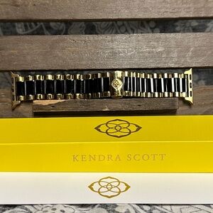 Kendra Scott Black and Gold Watch Band